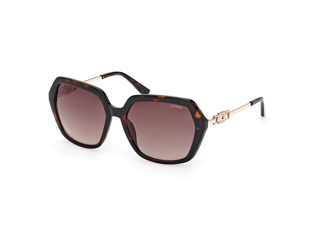 GUESS zonnebril met tortoise print GU00160 bruin