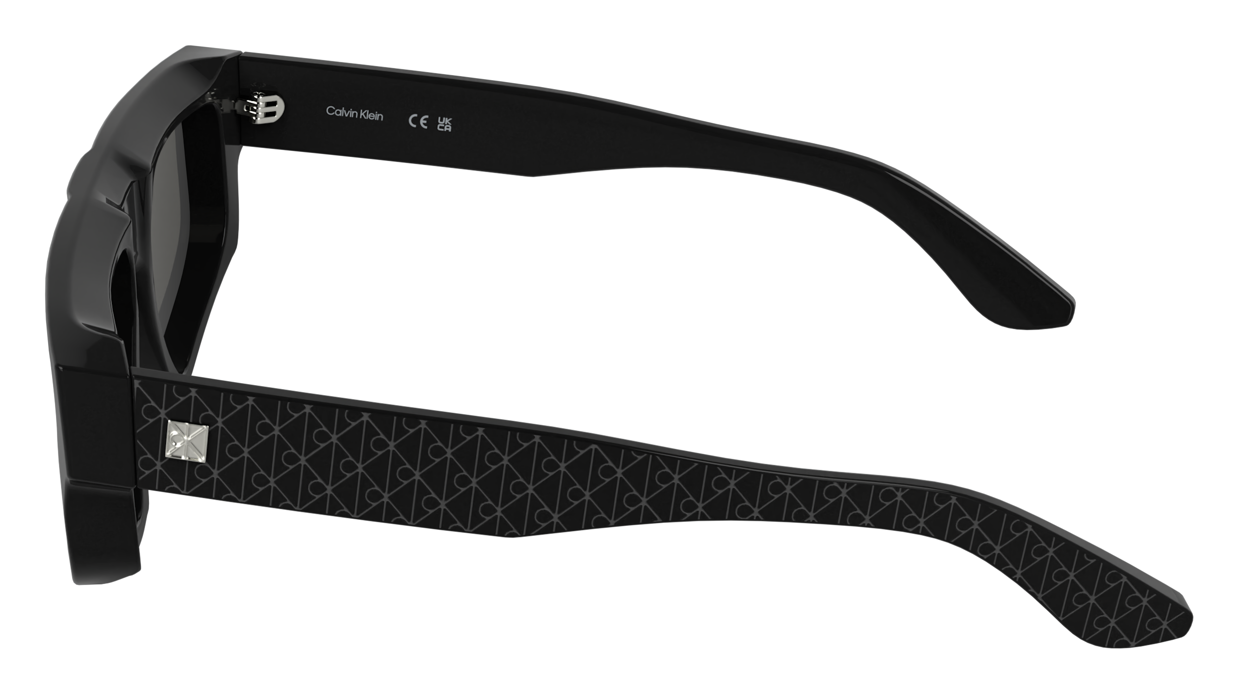 Calvin Klein CK25539S 001 Occhiali da sole Calvin Klein 3