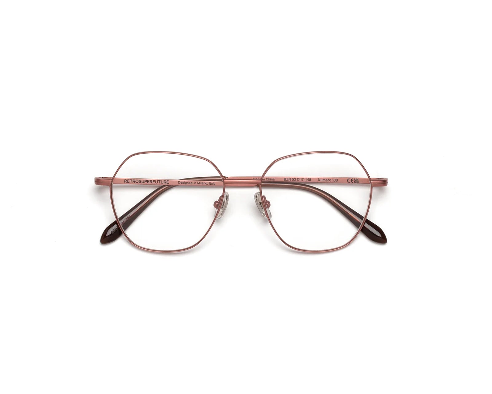 BZN Numero 138 Dark brown Montature da vista Retrosuperfuture 2