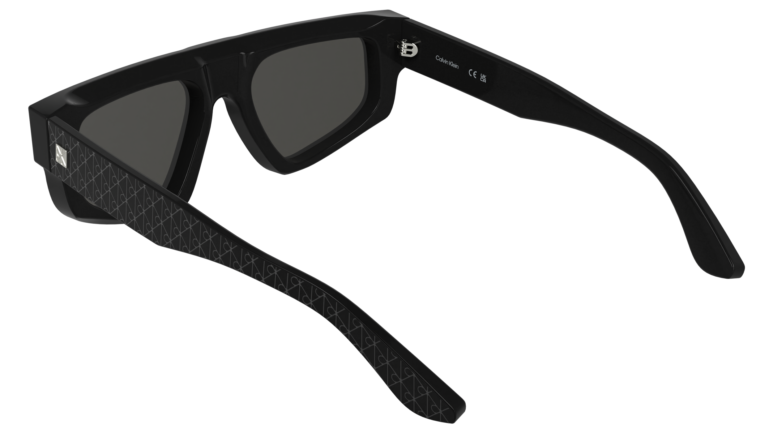 Calvin Klein CK25539S 001 Occhiali da sole Calvin Klein 4