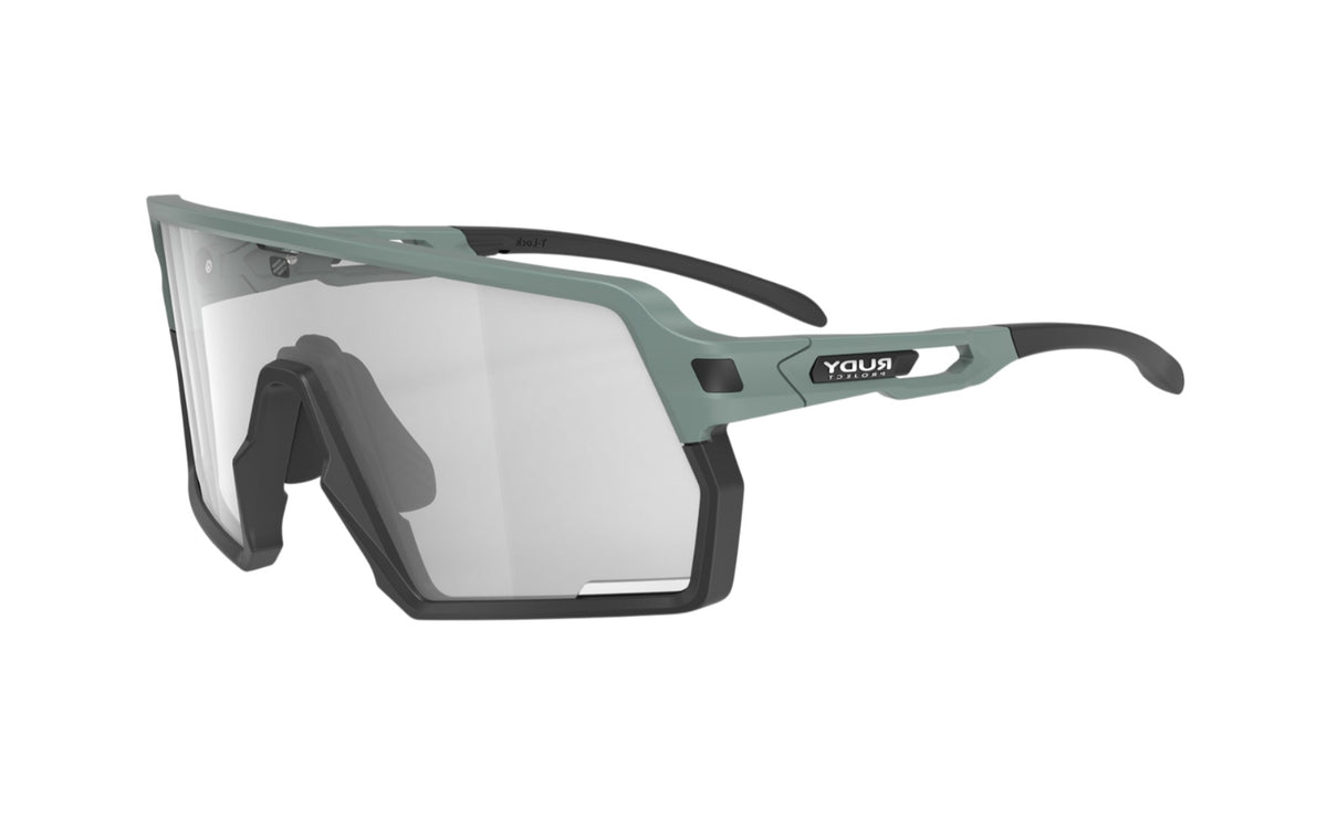 RUDY PROJECT KELION GREEN SAGE MATTE - ImpactX 2 LASER BLACK