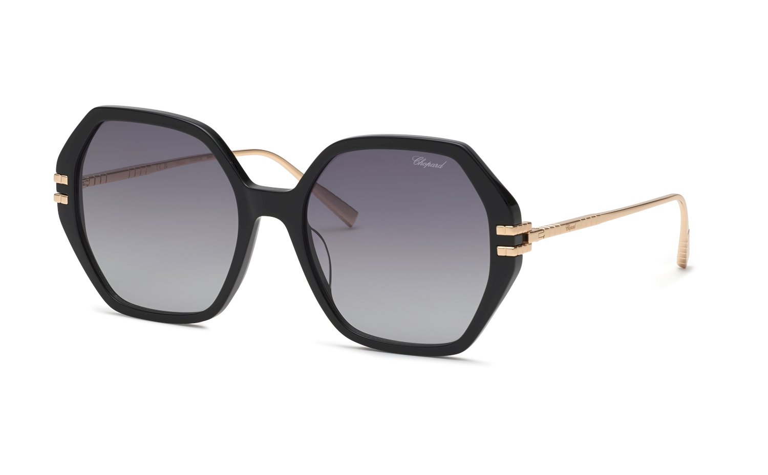 SCH370M 0BLK Occhiali da sole Chopard 1