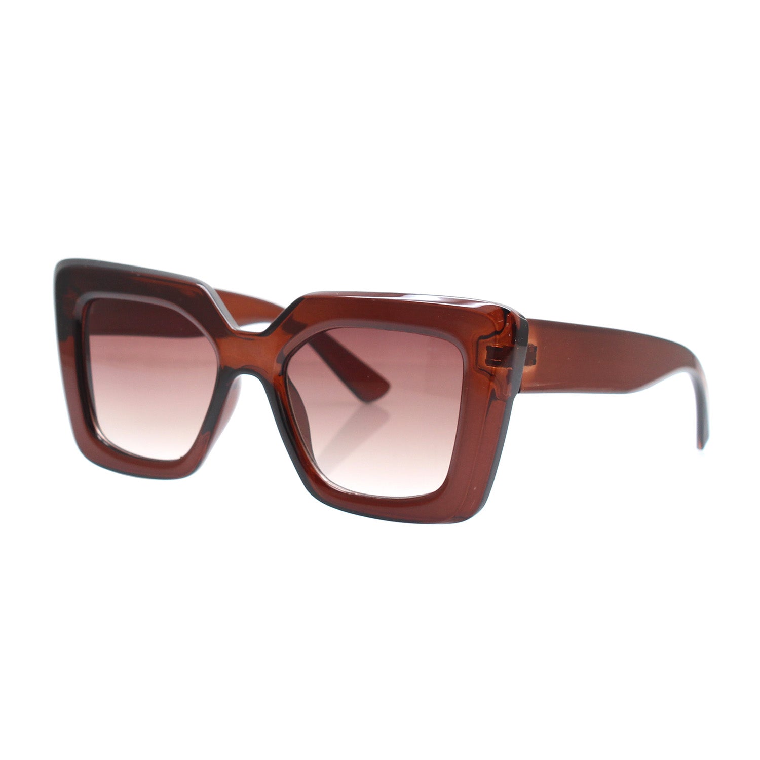 SLS089 Transparent brown/shaded brown